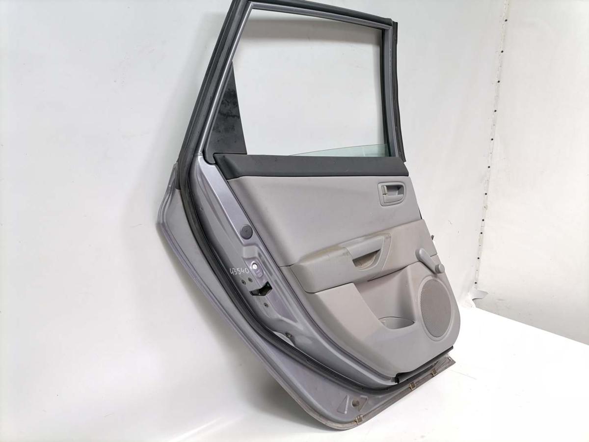 Mazda 3 BK original T&uuml;r hinten links graumetallic 5-t&uuml;rig Flie&szlig;heck Rohbau Bj.2004